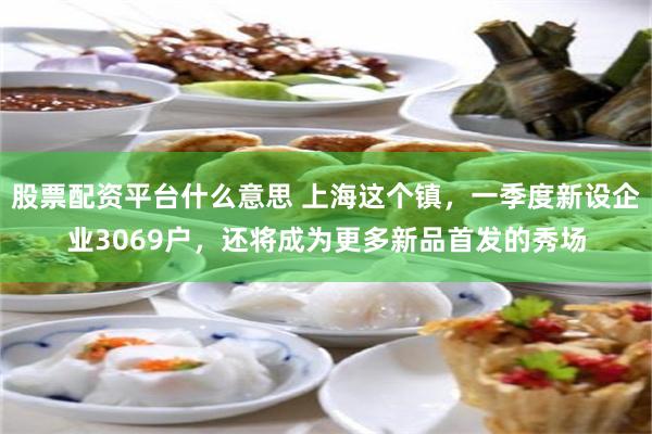 股票配资平台什么意思 上海这个镇，一季度新设企业3069户，还将成为更多新品首发的秀场