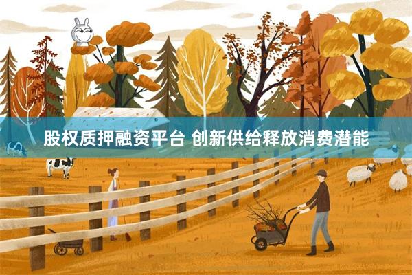 股权质押融资平台 创新供给释放消费潜能