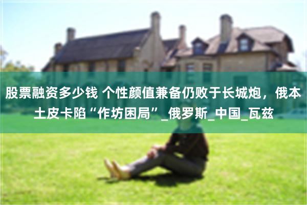 股票融资多少钱 个性颜值兼备仍败于长城炮，俄本土皮卡陷“作坊困局”_俄罗斯_中国_瓦兹