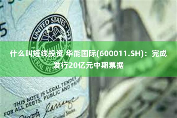什么叫短线投资 华能国际(600011.SH)：完成发行20亿元中期票据
