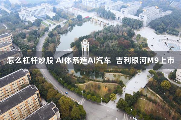 怎么杠杆炒股 AI体系造AI汽车  吉利银河M9上市